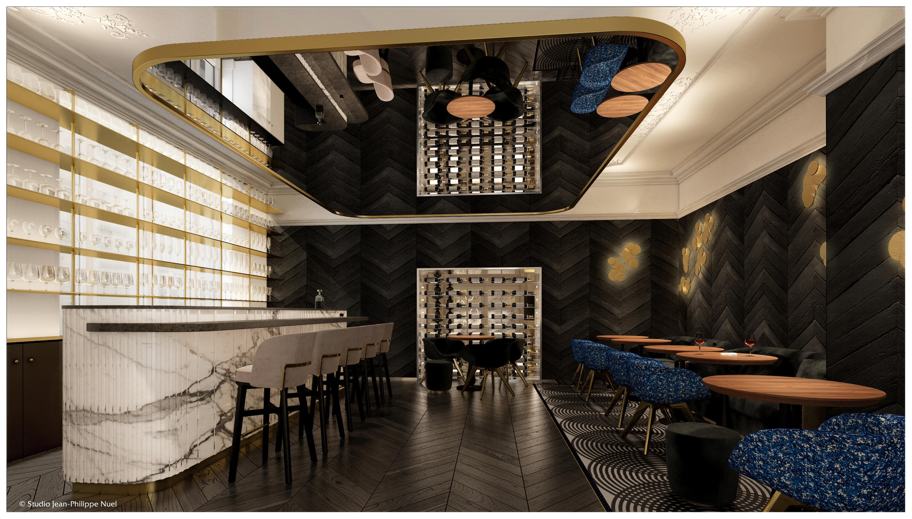 La Clef Champs-Elysees Paris By The Crest Collection Exteriér fotografie Interior of the restaurant