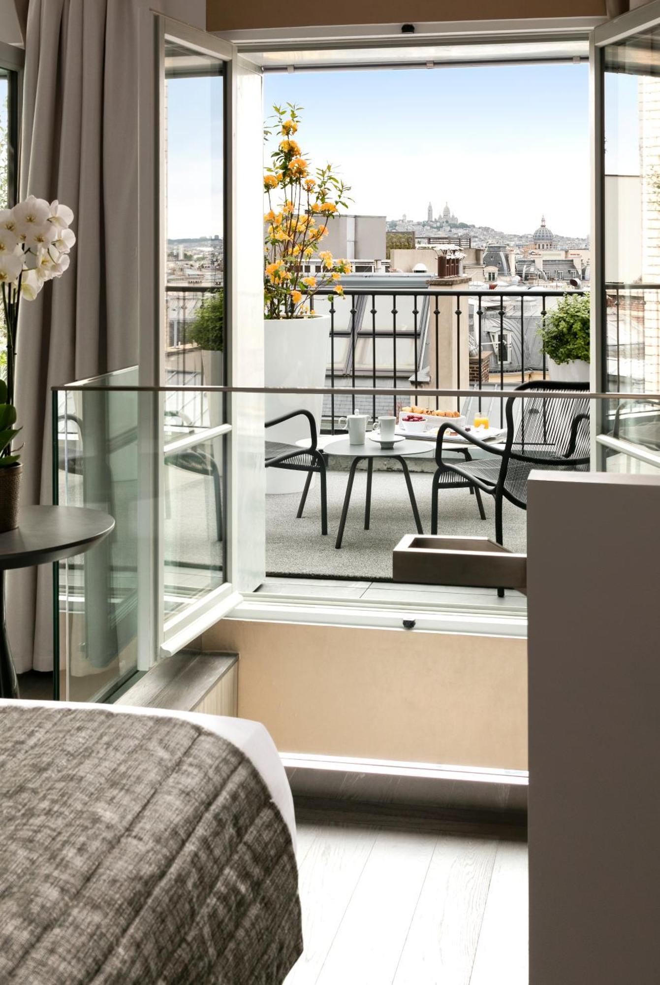 La Clef Champs-Elysees Paris By The Crest Collection Pokoj fotografie The Terrace