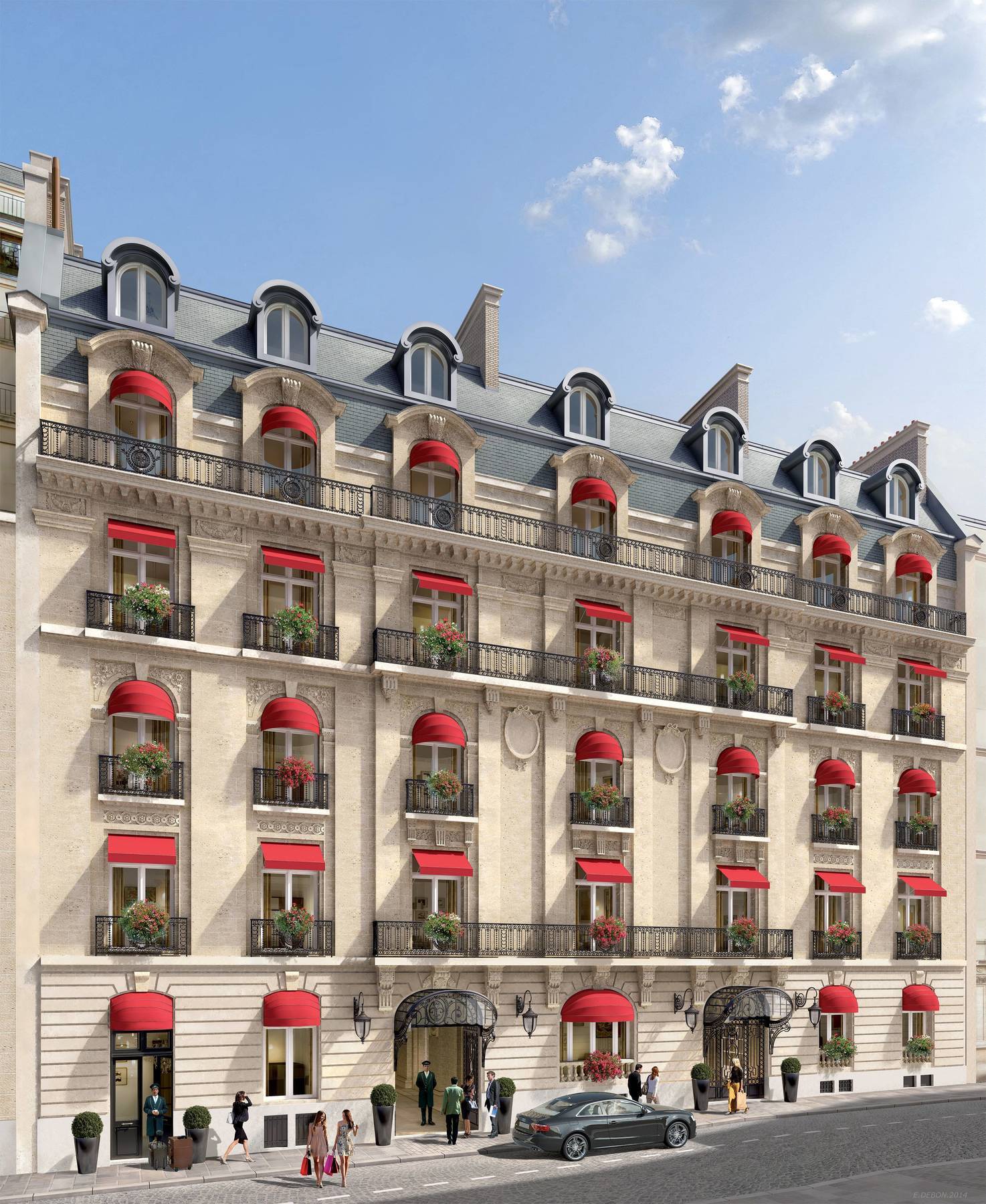 La Clef Champs-Elysees Paris By The Crest Collection Interiér fotografie Hôtel Adour
