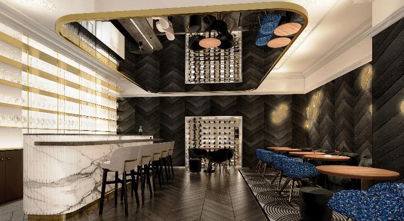 La Clef Champs-Elysees Paris By The Crest Collection Exteriér fotografie Interior of the restaurant